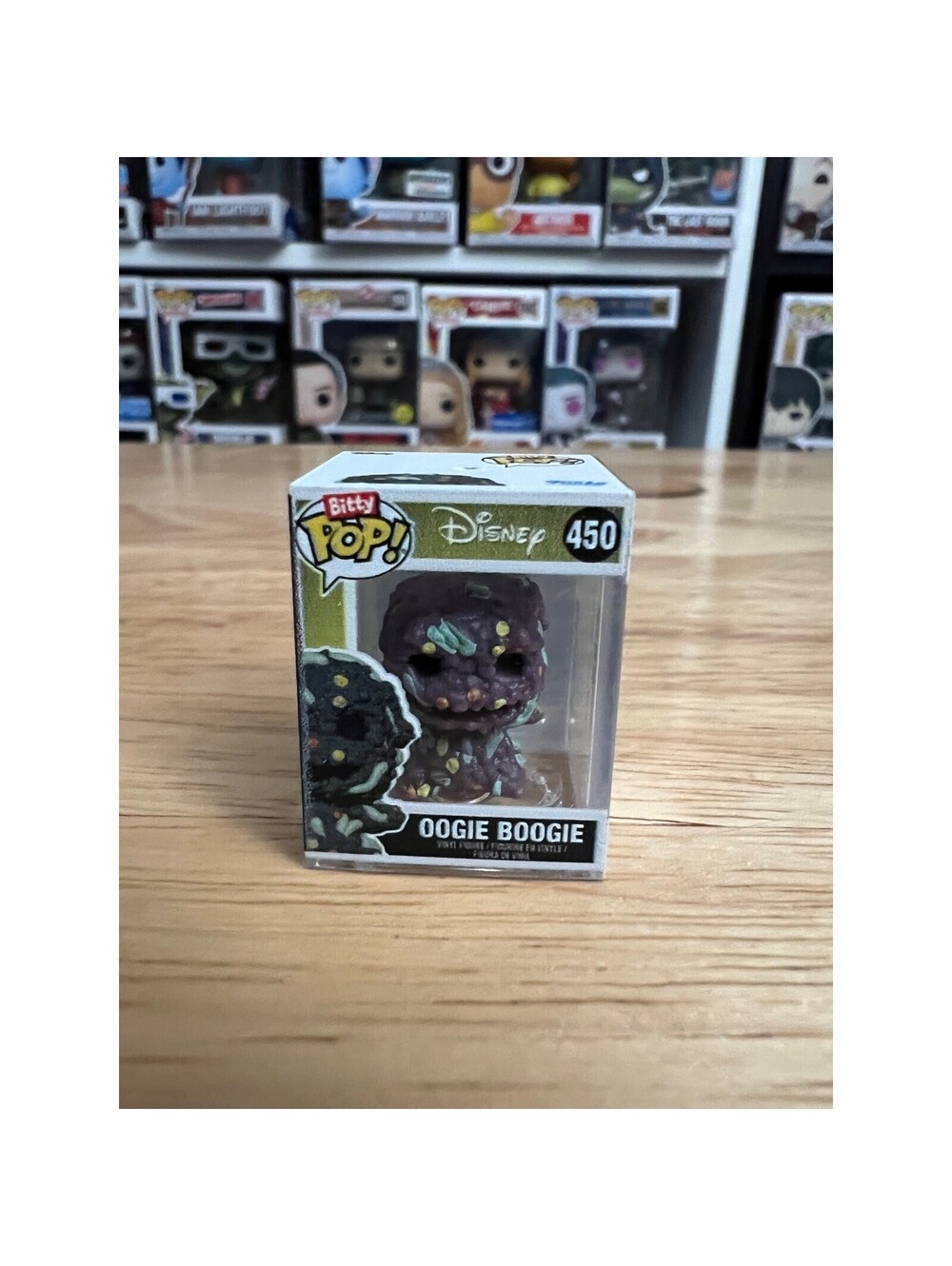 RARE CHASE BITTY Oogie Boogie Bugs 1" Funko Pop #450 Disney Nightmare Christmas
